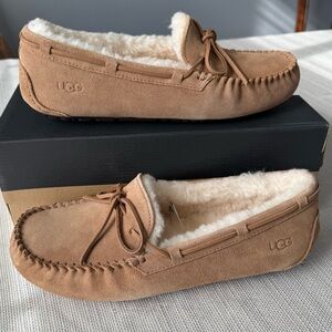 UGG MENS OLSEN SUEDE SLIPPERS